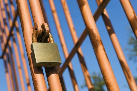 Red cage Stock Photos