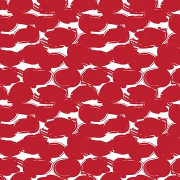 Red Camouflage Abstract Seamless Pattern Background Stock Illustration