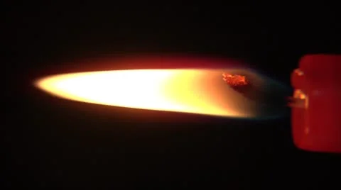 Red candle burning Stock Footage 8967693