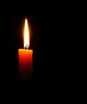 Red candle Stock Photos