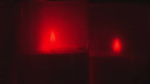 Red candles Stock Footage 530886