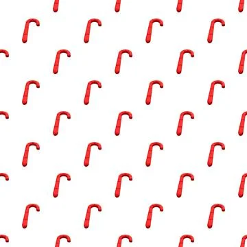 Red candy cane pattern background for holiday season 스톡 일러스트