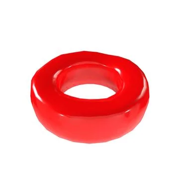 Red Candy isolated on white background Stock Photos