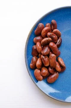 Red canned beans Stock Photos