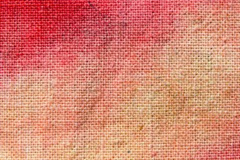 Red canvas background Stock Photos