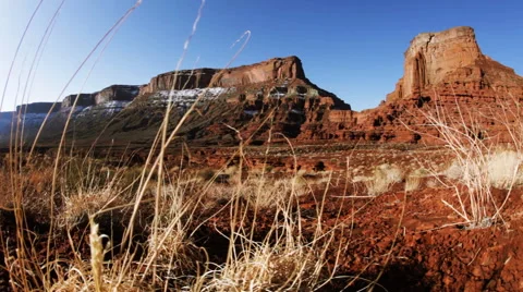 Red canyons in Moab Stock Footage 60756308
