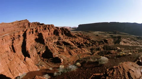 Red canyons in Moab Stock Footage 60792899
