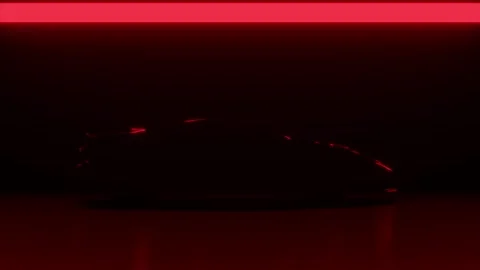 Red car backgrounds Vídeo Stock 330252925