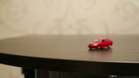 Red Car Stock Footage 96956561