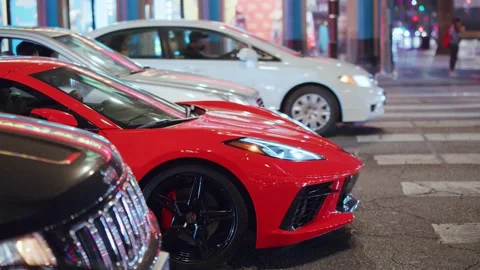 Red Car 動画素材 193855569