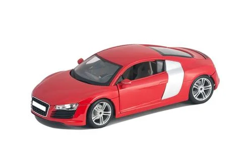 Red car front view Stock Photos