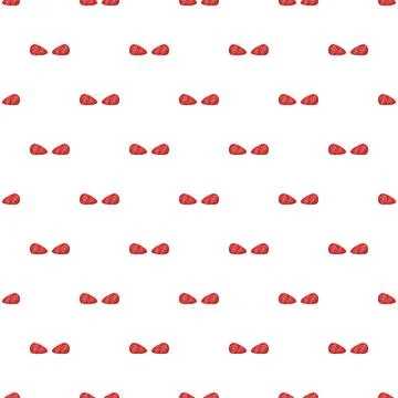 Red car headlights pattern on white background イラスト素材