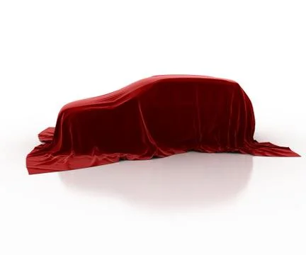 Red car Stock Illustration