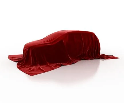 Red car Stock Illustration