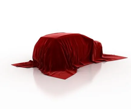 Red car Stock Illustration
