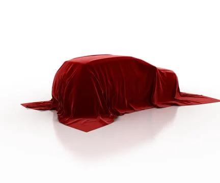 Red car Stock Illustration