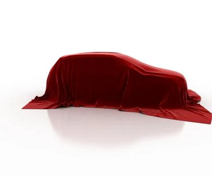Red car Stock Illustration