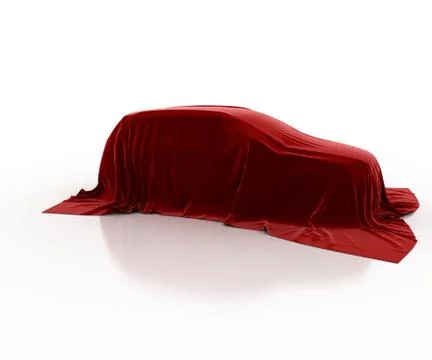 Red car Stock Illustration
