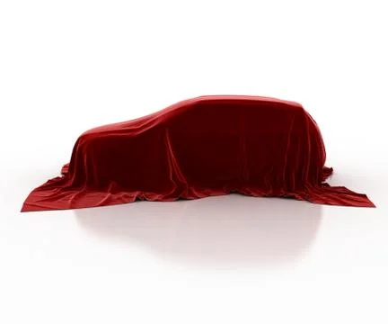 Red car Stock Illustration