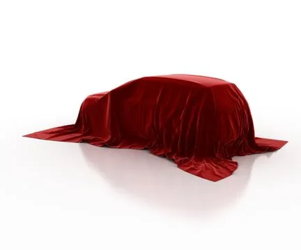 Red car Illustrazione stock