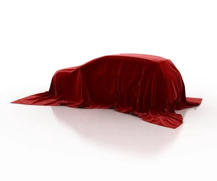 Red car Stock Illustration