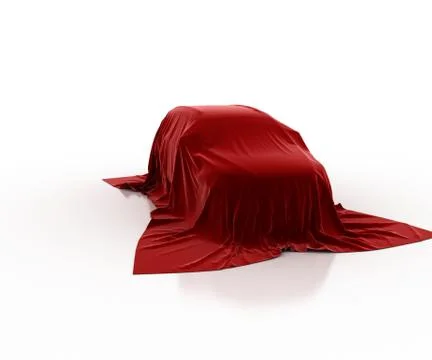 Red car Stock Illustration