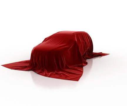 Red car Stock Illustration