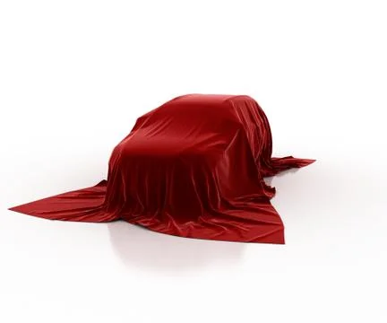 Red car Stock Illustration