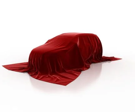 Red car Stock Illustration