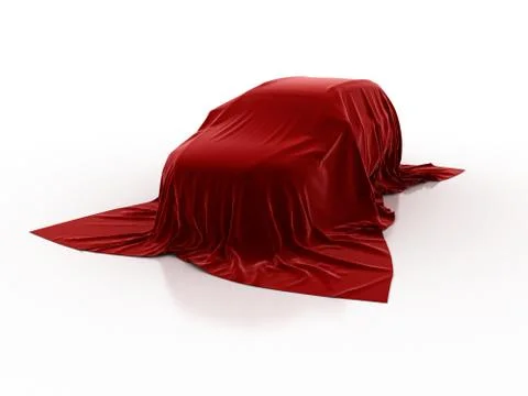 Red car Stock Illustration