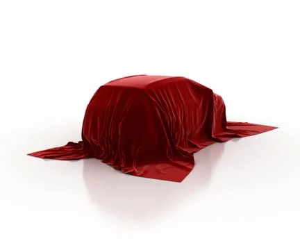 Red car Stock Illustration