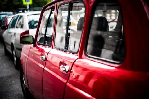 Red car Stock Photos