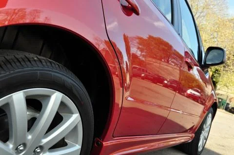 Red car Stock Photos