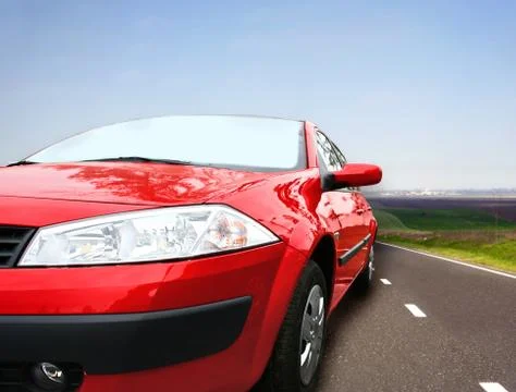 Red car Stock Photos