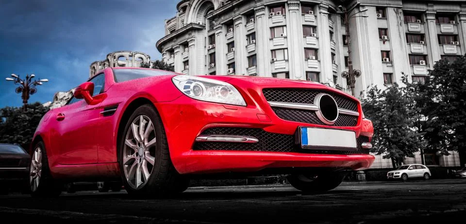 Red Car Stock Photos