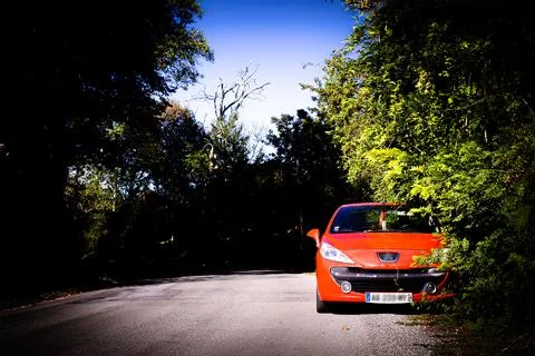 Red car Stock Photos