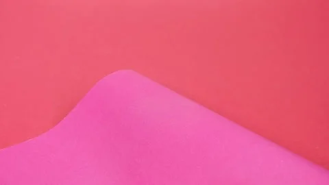 Red cardboard on a red background. The texture of the cardboard. Video stock 160206592