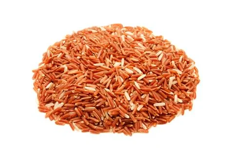 Red cargo rice Stock Photos