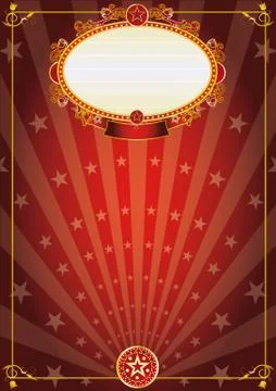 Red carnival Stockillustratie
