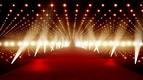 On The Red Carpet 07 Stock Footage
