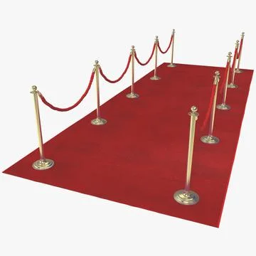 Red Carpet 3D Model