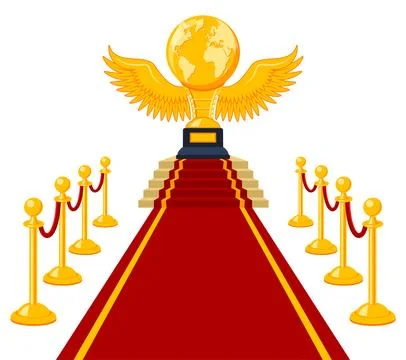 Red carpet award イラスト素材