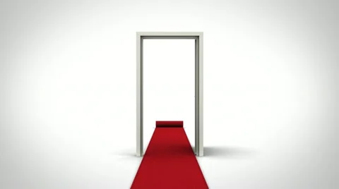 Red Carpet Entrance Stock Footage 12011985