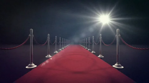 Red Carpet Stock Footage
