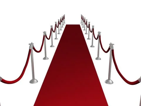 Red carpet Stock Illustration