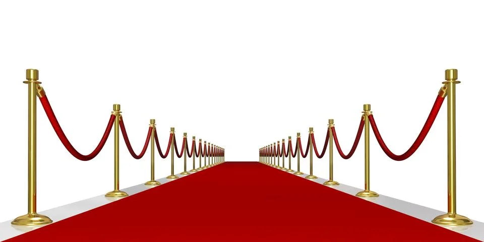 Red carpet Stock Illustration