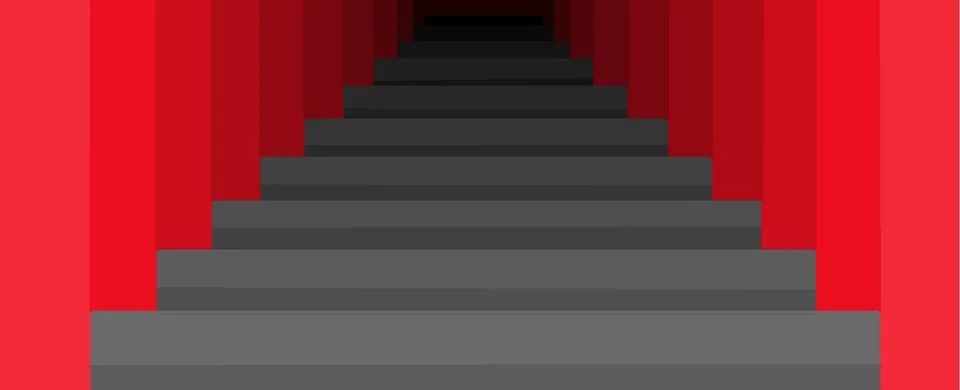 Red carpet Stock Illustration