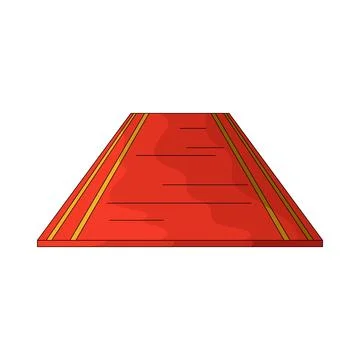 Red carpet illustration Stock Illustration