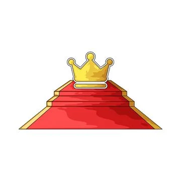 Red carpet illustration Illustration