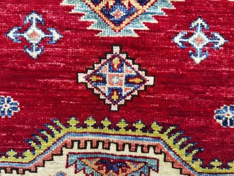 Red carpet pattern very nice as a background texture Stock Photos